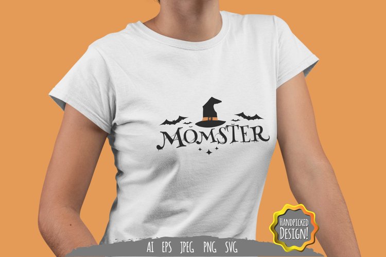 Momster- Halloween Design example image 1