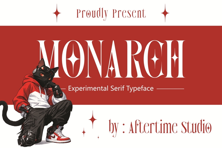 AT MONARCH - Experimental Serif