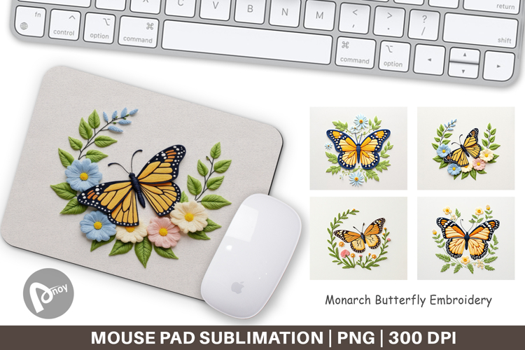 Monarch Butterfly Clipart Image 12