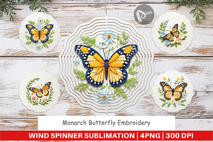 Monarch Butterfly Clipart Image 3