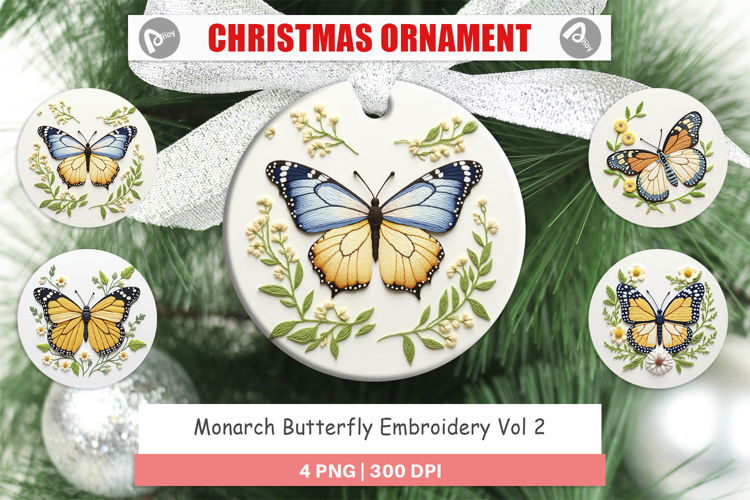 Ornament Monarch Butterfly