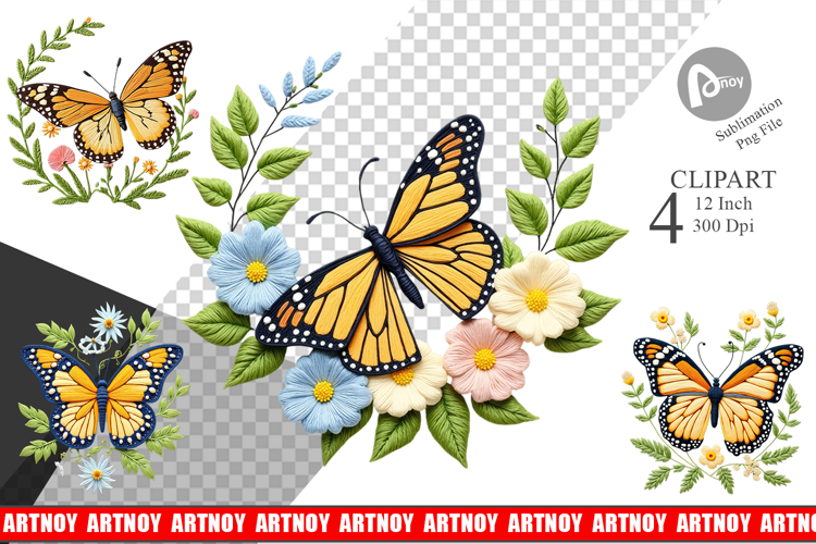 Monarch Butterfly Clipart