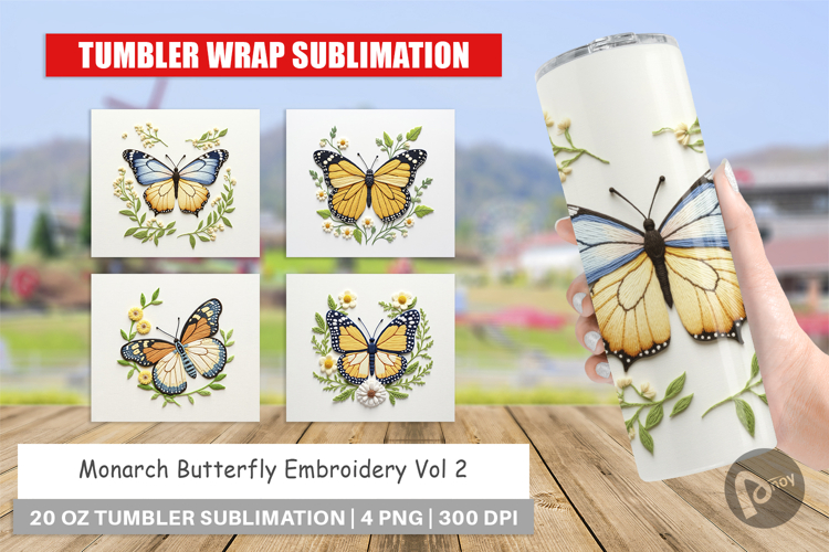 Monarch Butterfly Clipart Image 4
