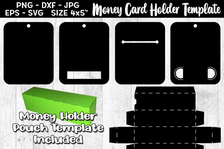 Money Card Holder Template Free