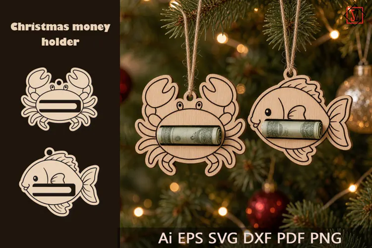 Money Holder | Crab Fish | Gifts