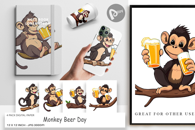 Monkey Clipart Image 15