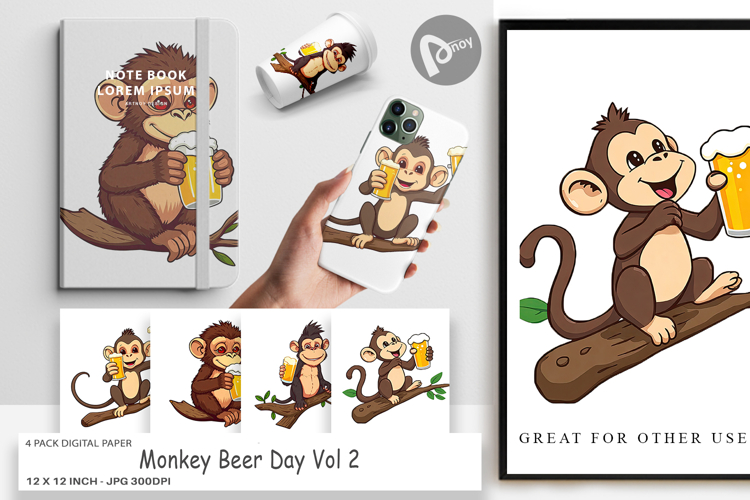 Monkey Clipart Image 14
