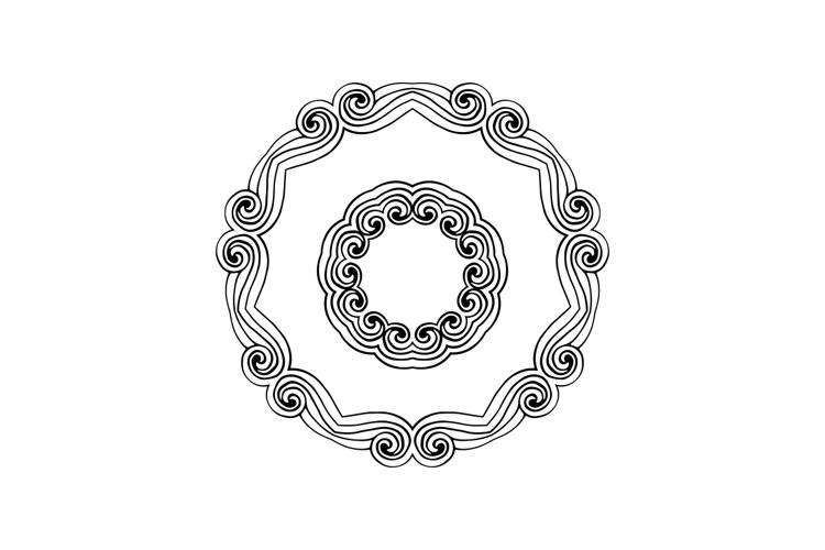 MONOGRAM 13 SVG Cut File example image 1