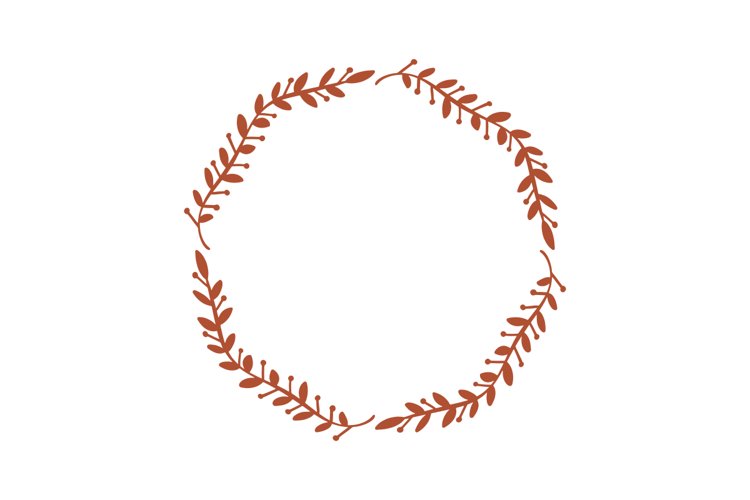 Monogram Frame SVG Cut File example image 1