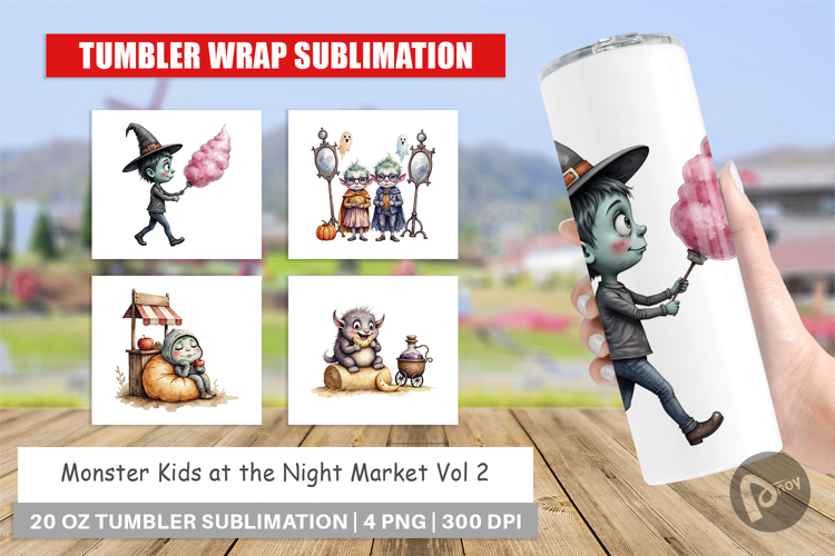 Halloween Tumbler Wrap Image 13