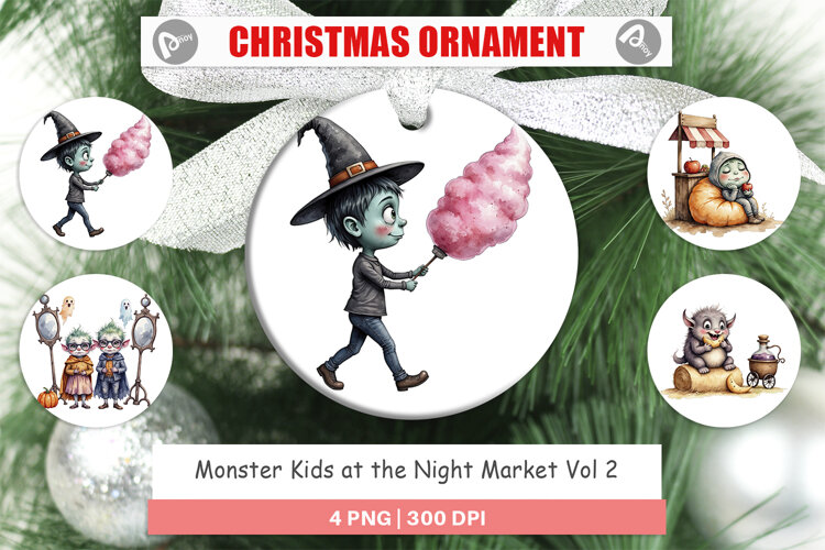 Ornament Monster Night Market example image 1
