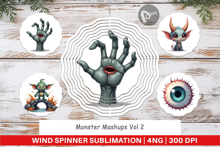 Wind Spinner Monster Mashups