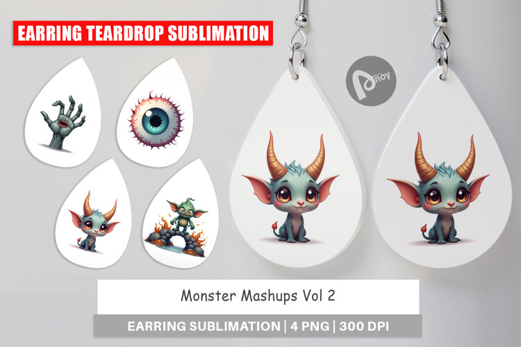 Earring Monster Mashups example image 1