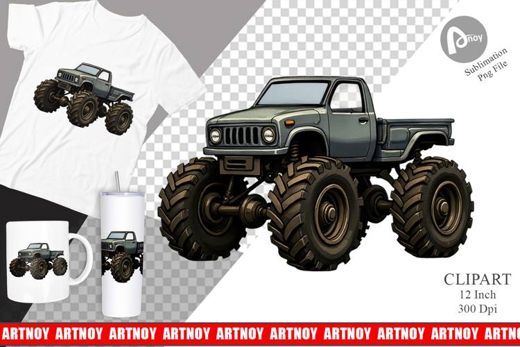 Monster Truck Png Image 12