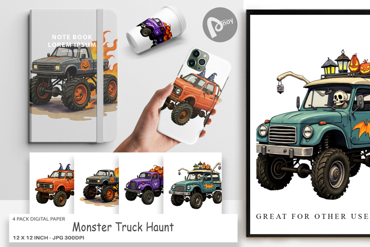 Monster Truck Clipart Image 17