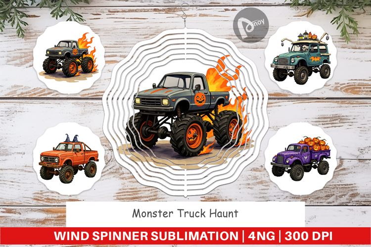 Monster Truck Clipart Image 2