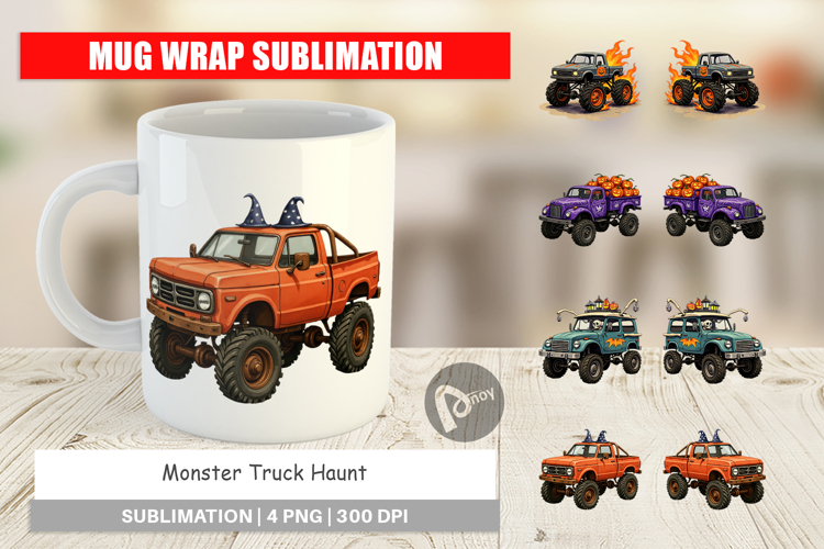 Monster Truck Clipart Image 8