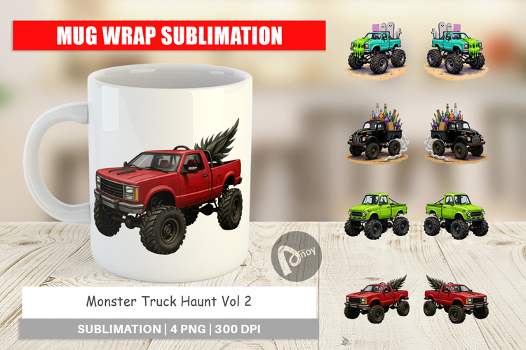Monster Truck Clipart Image 7