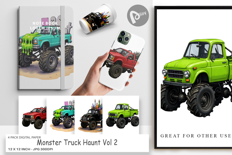 Monster Truck Clipart Image 18