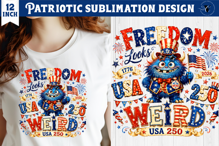 American Flag Sublimation Image 22