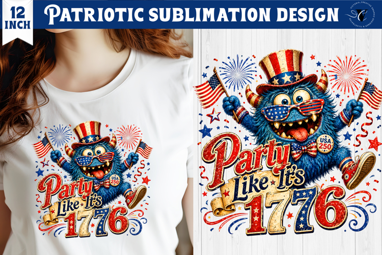 American Flag Sublimation Image 19