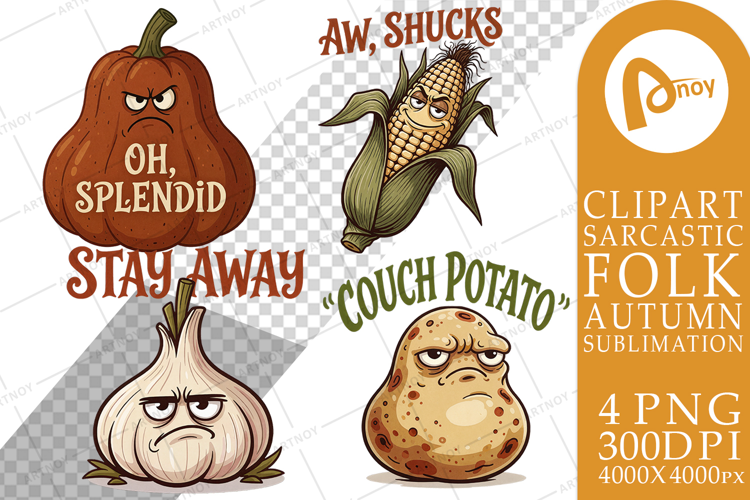 Harvest Vegetables Sublimation