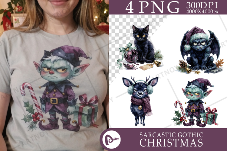 Whimsy Christmas Sprite Sublimation