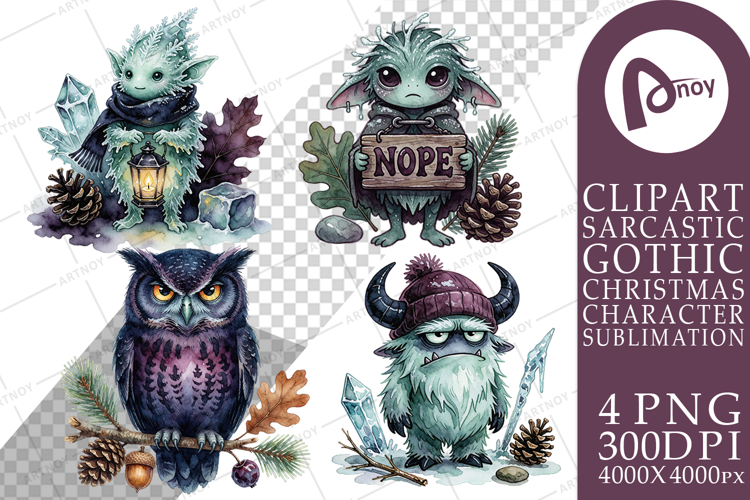 Whimsy Christmas Sprite Sublimation