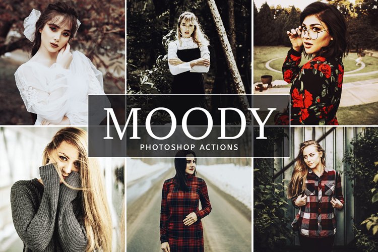 Moody Photoshop Actions