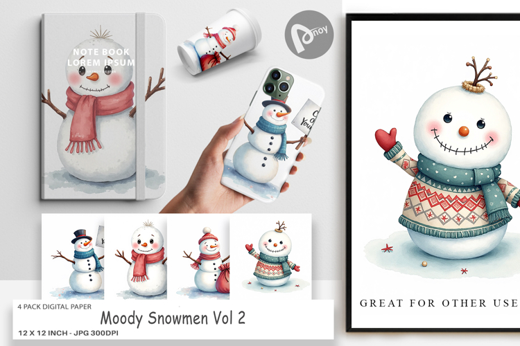 Christmas Watercolor Clipart Image 19