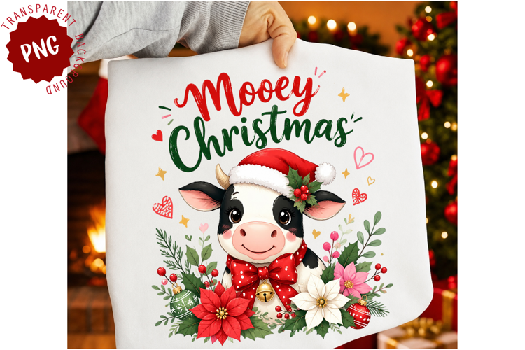 Mooey Christmas PNG