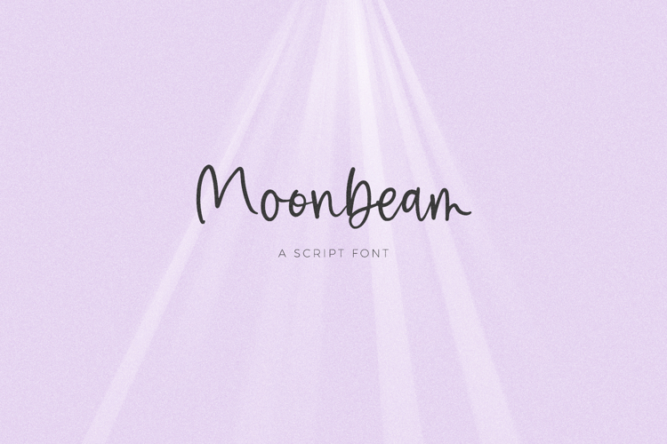Moonbeam Script Font