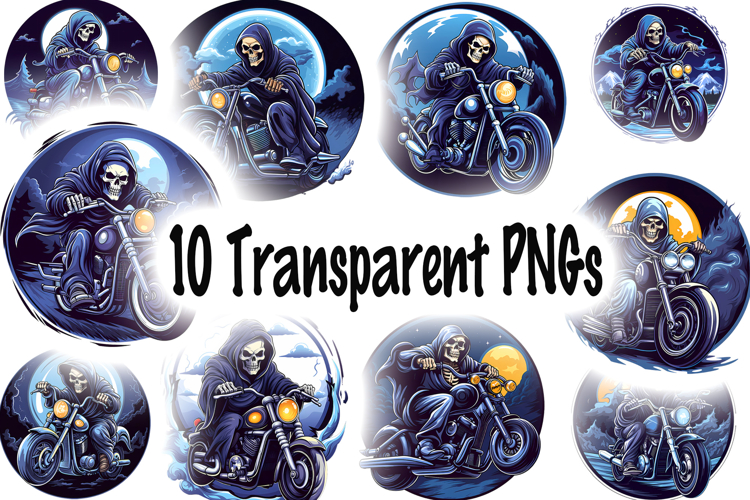 Cute Halloween Clipart for Kids Bundle 10 Transparent PNGs