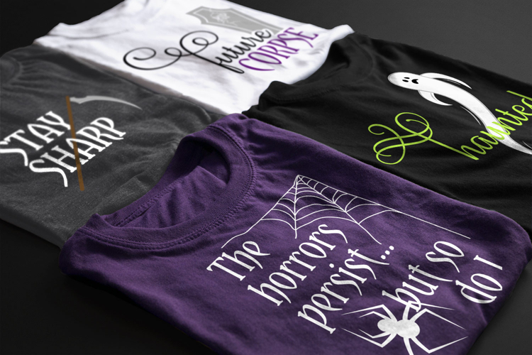 Morbid Phrases SVG File Set