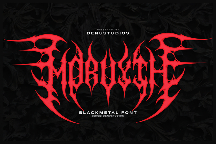 Morvyth | Black Metal Font