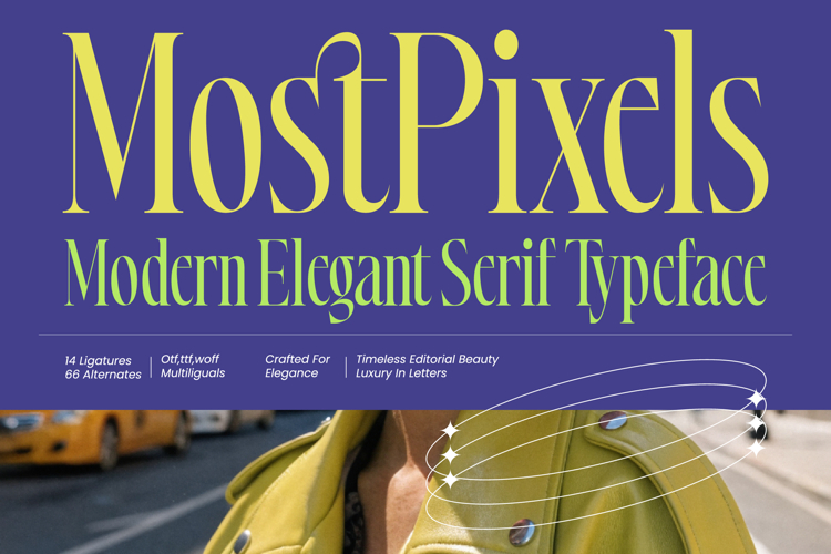 Most Pixels Modern Elegant Serif