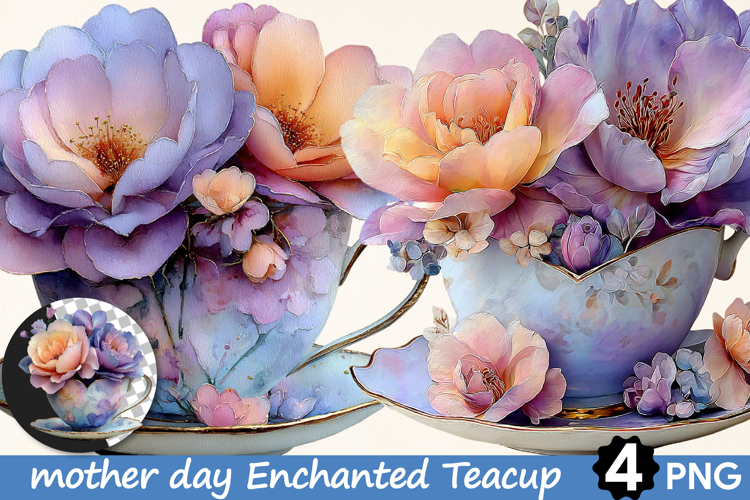 Mothers Day Enchanted Teacup Blossom