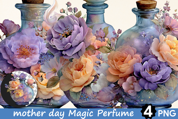 Mothers Day Magic Perfume Bottle