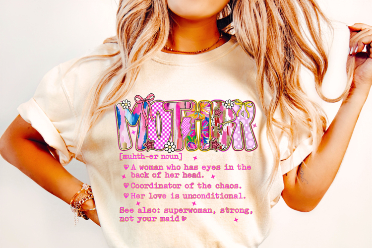 Preppy Mama Png, Floral Mama PNG, Mom PNG, Boho Mama PNG