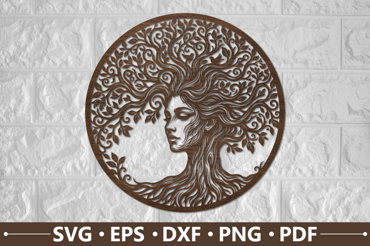 Mother Nature Tree SVG