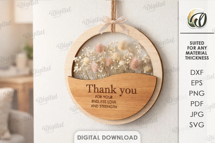 Layered Flower Svg Image 5