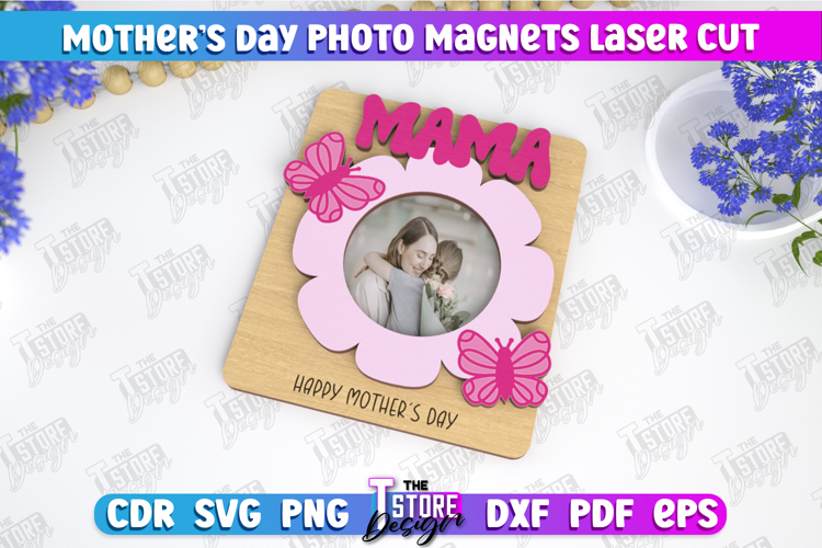 Mother’s Day Photo Magnet | Personalized Photo Magnet | Gift