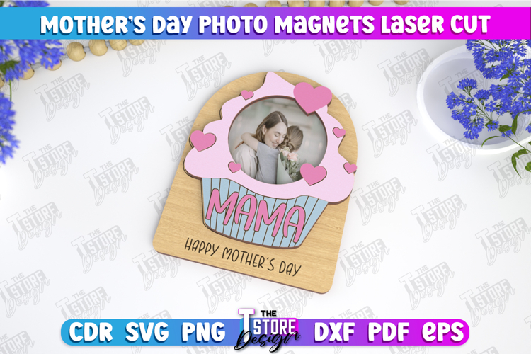 Mother’s Day Photo Magnet | Personalized Photo Magnet | Gift