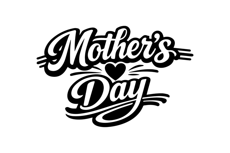 Mother’s Day Retro Typography Design