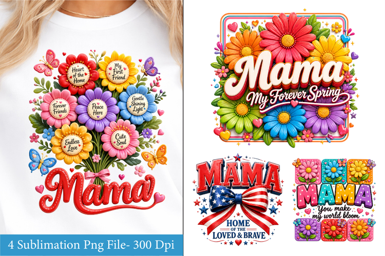 Mothers Day Sublimation PNG, Mother Sublimation Designs
