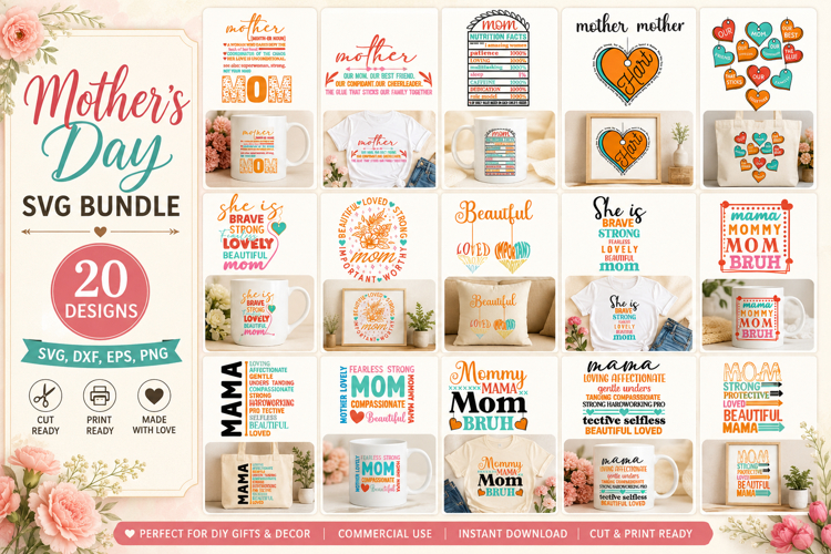 Mother’s Day SVG Bundle