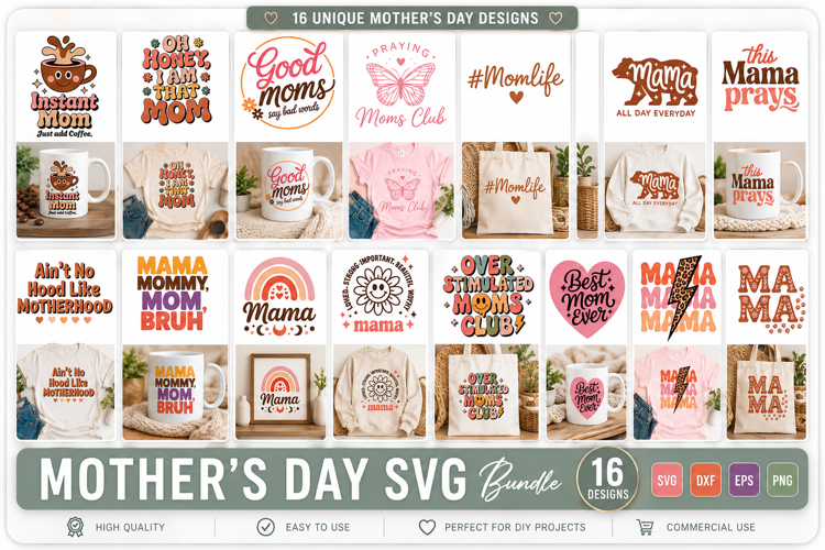 Mama SVGs Image 22