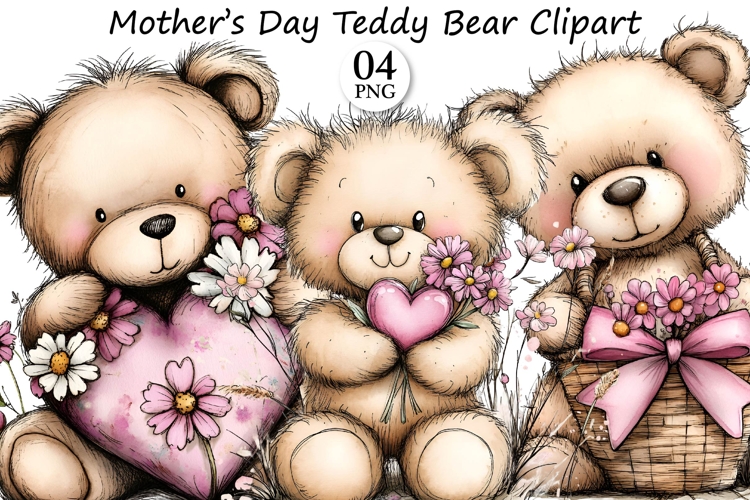 Teddy Bear Clipart Image 14