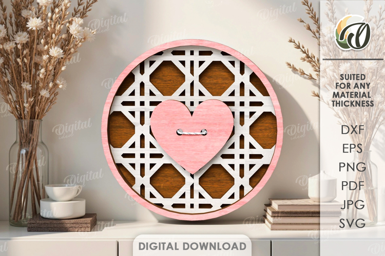 Mothers Day Tiered Tray Decor Laser Cut. Wall Decor SVG
