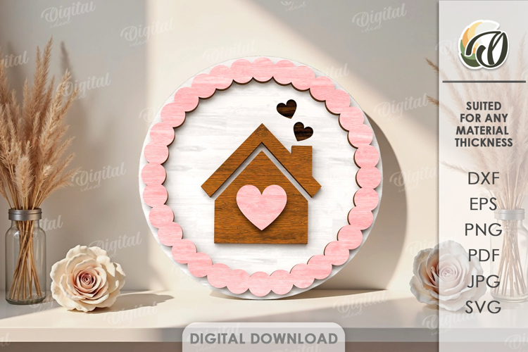 3d Heart Svg Image 8